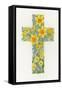 Floral Cross II, 2000-Linda Benton-Framed Stretched Canvas