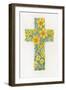 Floral Cross II, 2000-Linda Benton-Framed Giclee Print