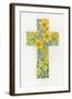 Floral Cross II, 2000-Linda Benton-Framed Giclee Print