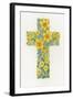 Floral Cross II, 2000-Linda Benton-Framed Giclee Print