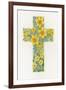 Floral Cross II, 2000-Linda Benton-Framed Giclee Print