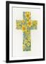 Floral Cross II, 2000-Linda Benton-Framed Giclee Print