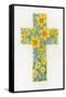 Floral Cross II, 2000-Linda Benton-Framed Stretched Canvas
