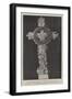 Floral Cross Placed on Queen Victoria's Tomb by the Royal Munster Fusiliers on St Patrick's Day-null-Framed Giclee Print