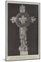 Floral Cross Placed on Queen Victoria's Tomb by the Royal Munster Fusiliers on St Patrick's Day-null-Mounted Giclee Print