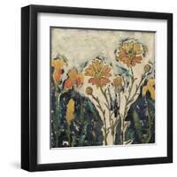 Floral Cutout II-Megan Meagher-Framed Art Print