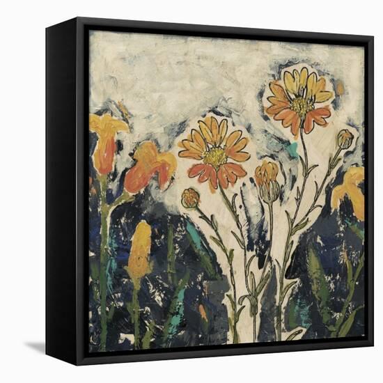 Floral Cutout II-Megan Meagher-Framed Stretched Canvas