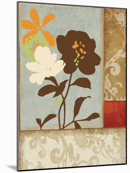 Floral Damask I-Andrew Michaels-Mounted Art Print