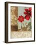 Floral Damask II-Andrew Michaels-Framed Art Print