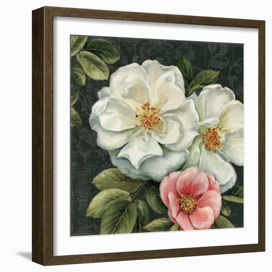 Floral Damask III-Lisa Audit-Framed Art Print