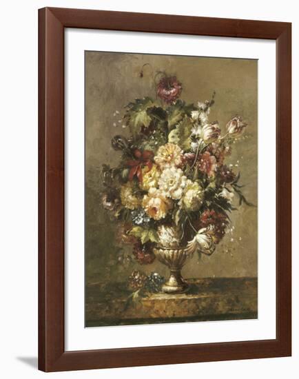 Floral Decadence-Cho-Framed Art Print