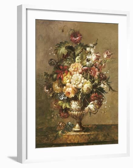 Floral Decadence-John Cho-Framed Art Print