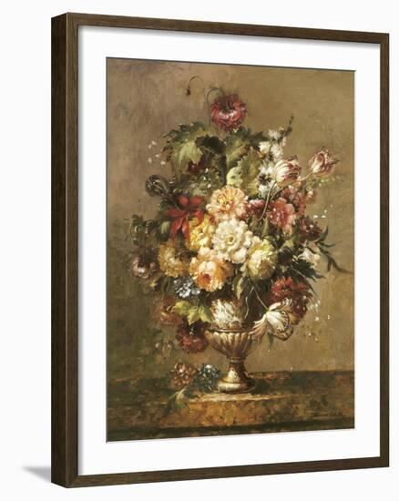 Floral Decadence-John Cho-Framed Art Print