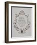 Floral Decoration and a Verse. Illustration From London Town'-Thomas Crane-Framed Giclee Print