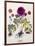 Floral Decoupage - Anemone-Camille Soulayrol-Framed Giclee Print