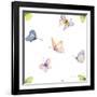 Floral Delight Pattern II-Kathleen Parr McKenna-Framed Art Print