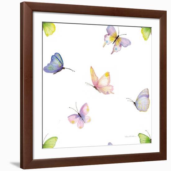 Floral Delight Pattern II-Kathleen Parr McKenna-Framed Art Print