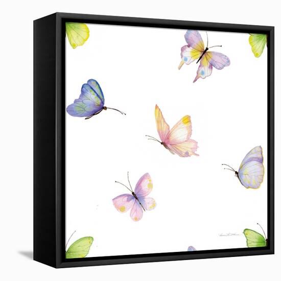 Floral Delight Pattern II-Kathleen Parr McKenna-Framed Stretched Canvas