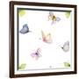 Floral Delight Pattern II-Kathleen Parr McKenna-Framed Premium Giclee Print