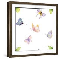 Floral Delight Pattern II-Kathleen Parr McKenna-Framed Art Print