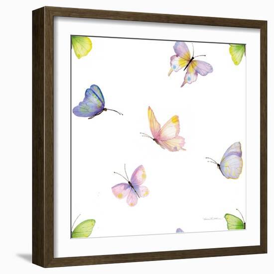 Floral Delight Pattern II-Kathleen Parr McKenna-Framed Art Print