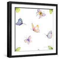 Floral Delight Pattern II-Kathleen Parr McKenna-Framed Art Print