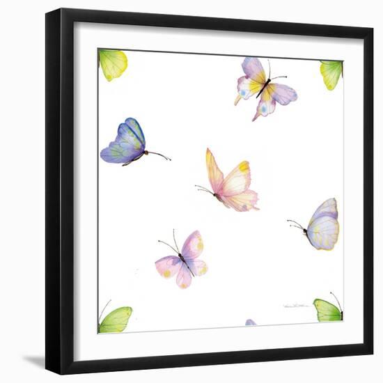 Floral Delight Pattern II-Kathleen Parr McKenna-Framed Art Print