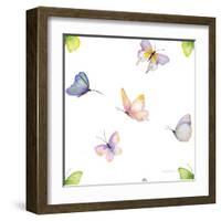 Floral Delight Pattern II-Kathleen Parr McKenna-Framed Art Print