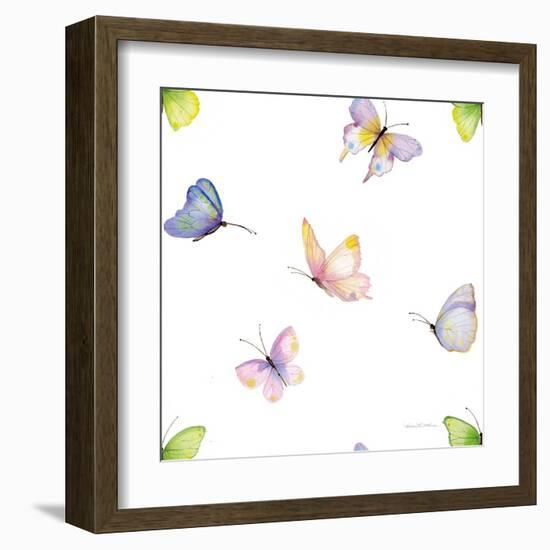 Floral Delight Pattern II-Kathleen Parr McKenna-Framed Art Print