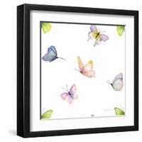 Floral Delight Pattern II-Kathleen Parr McKenna-Framed Art Print