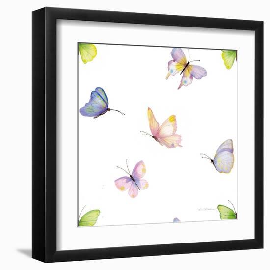 Floral Delight Pattern II-Kathleen Parr McKenna-Framed Art Print