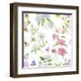 Floral Delight Pattern III-Kathleen Parr McKenna-Framed Art Print