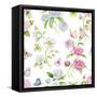Floral Delight Pattern III-Kathleen Parr McKenna-Framed Stretched Canvas