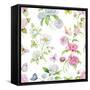 Floral Delight Pattern III-Kathleen Parr McKenna-Framed Stretched Canvas