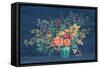 Floral Drama I-Beth Grove-Framed Stretched Canvas