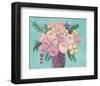 Floral Dujour II-Regina Moore-Framed Art Print