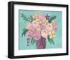 Floral Dujour II-Regina Moore-Framed Art Print