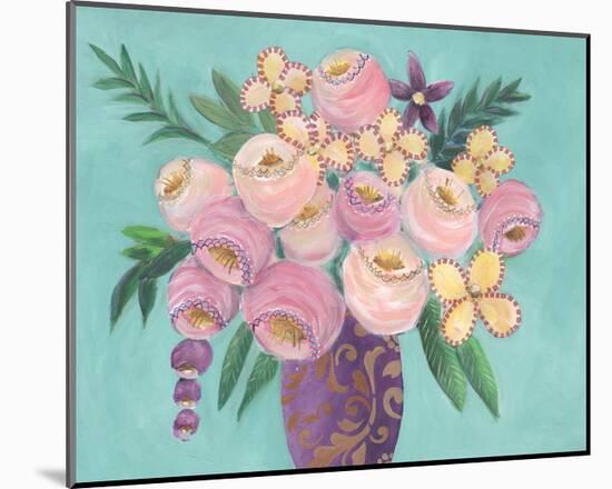 Floral Dujour II-Regina Moore-Mounted Art Print