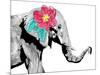 Floral Elephant-OnRei-Mounted Art Print