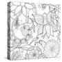 Floral & Fairy-Pam Varacek-Stretched Canvas