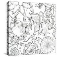 Floral & Fairy-Pam Varacek-Stretched Canvas