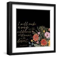 Floral Faith IV-Studio W-Framed Art Print