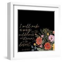 Floral Faith IV-Studio W-Framed Art Print