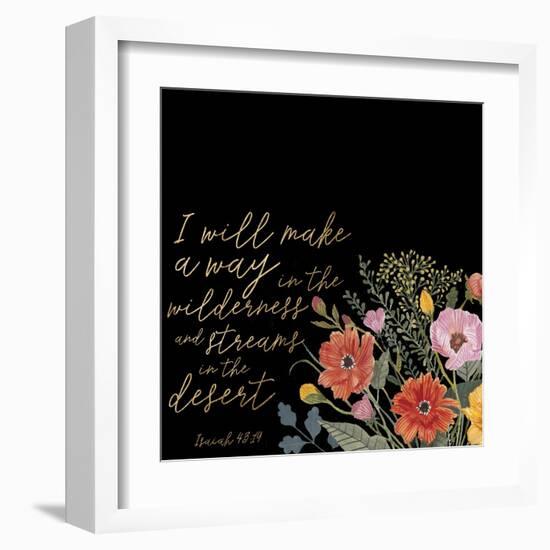 Floral Faith IV-Studio W-Framed Art Print