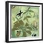 Floral Fantasies 2-Aleah Koury-Framed Art Print