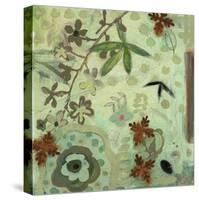 Floral Fantasies 3-Aleah Koury-Stretched Canvas