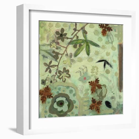 Floral Fantasies 3-Aleah Koury-Framed Art Print