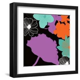 Floral Fantasy-Yashna-Framed Art Print