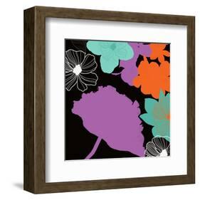 Floral Fantasy-Yashna-Framed Art Print