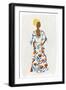 Floral Fashion II-Isabelle Z-Framed Art Print